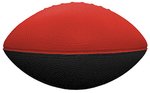 Foam Football - 6" - Two Tone - Red/Black