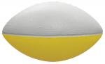 Foam Football - 6" - Two Tone - Yellow/White