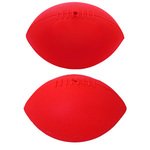 Mini Vinyl Football - 7" Two Sided Imprint - Red