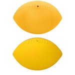 Mini Vinyl Football - 7" Two Sided Imprint - Yellow