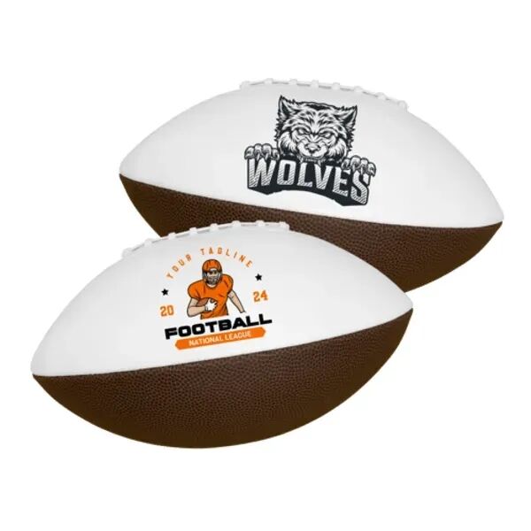 Main Product Image for Premium 14" Signature Football Full-Size Synthetic Leather 